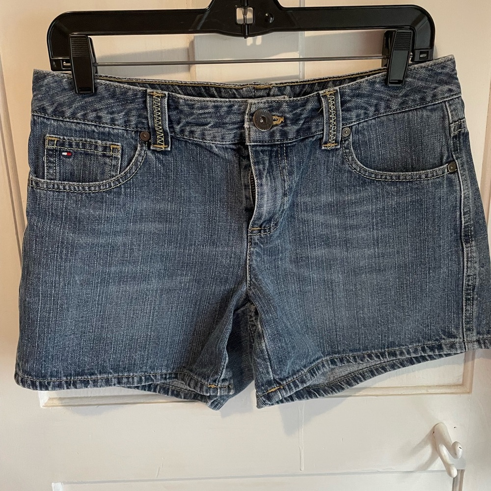 Tommy Hilfiger Blue Jean Shorts Classic Style
